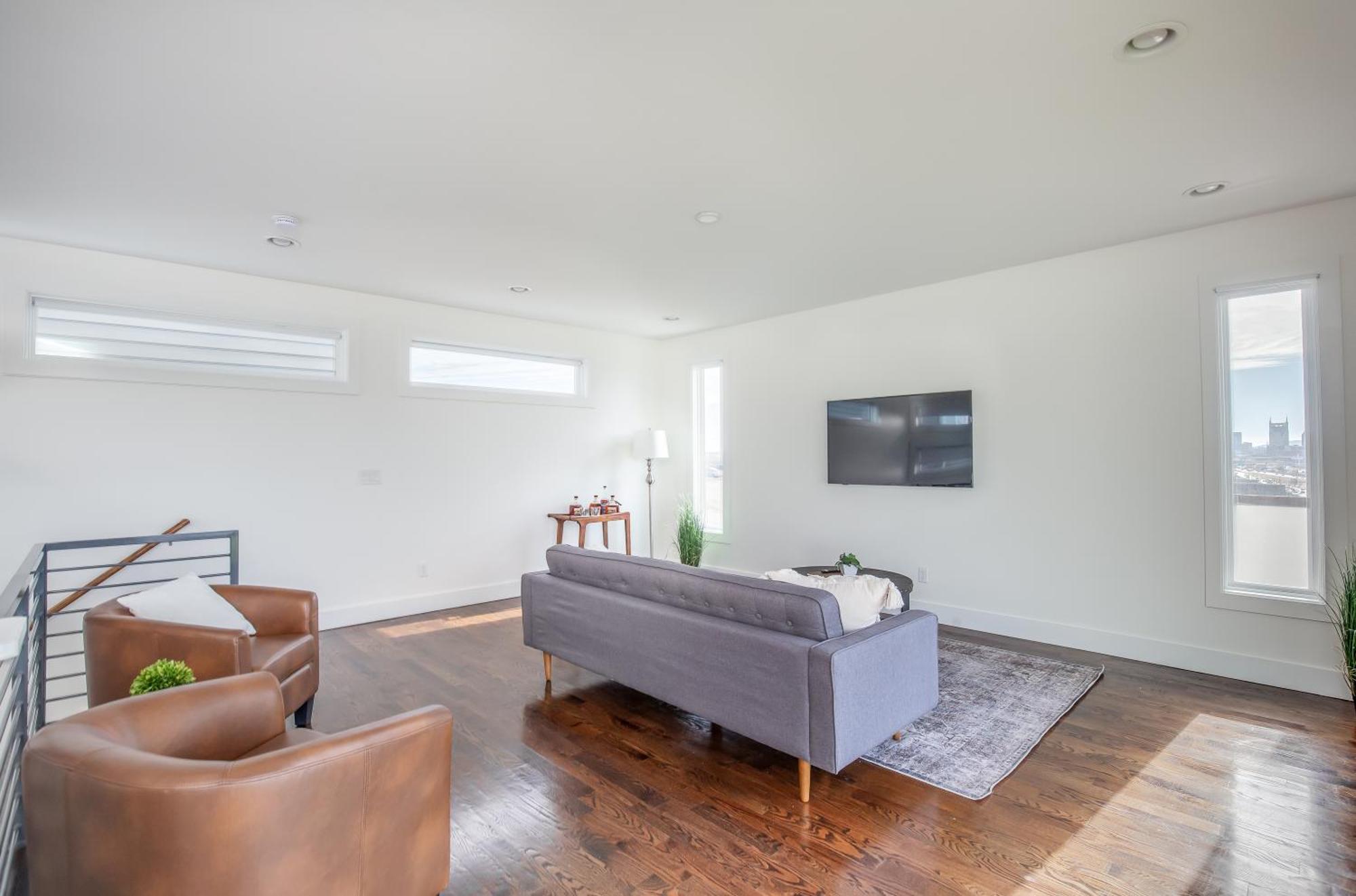 Whiskey House With Rooftop Golf, City Views! 8Min To Downtown! Sleeps 9! Nashville Exterior foto